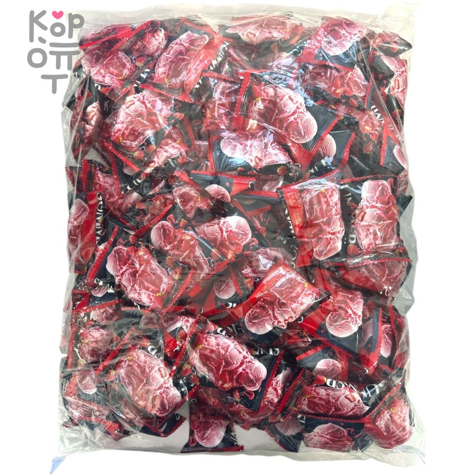 Мармелад Summer Ice Cream - мороженное со вкусом Клубники, 2,5кг, купить с доставкой на дом фото 1 &mdash; Корейские товары для всей семьи(КорОпт)