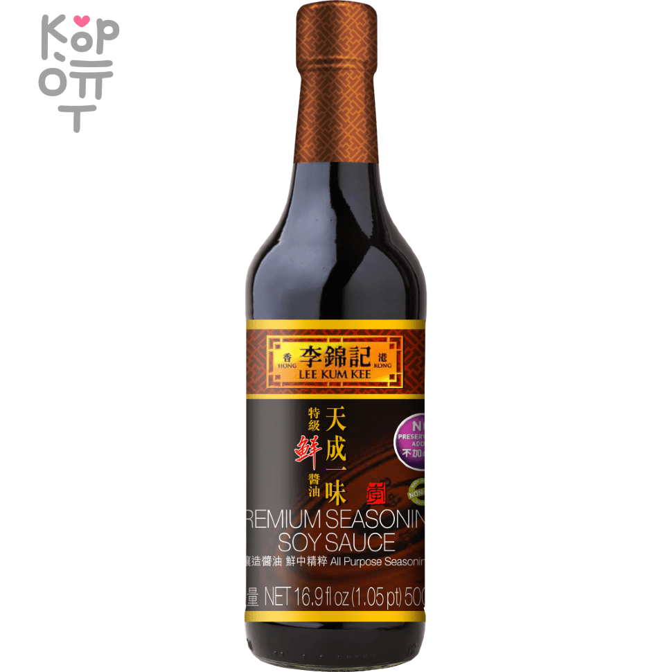 LKK Lee Kum Kee Tiancheng Yiwei Premium Soy Sauce - Соус соевый премиальный, свежесваренный, 500мл., купить с доставкой на дом фото 1 &mdash; Корейские товары для всей семьи(КорОпт)