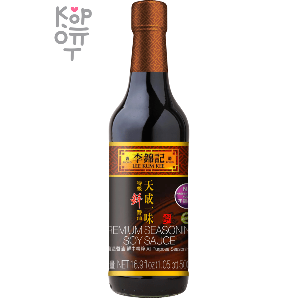 LKK Lee Kum Kee Tiancheng Yiwei Premium Soy Sauce - Соус соевый премиальный, свежесваренный, 500мл.