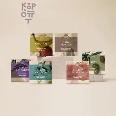 Happy Bath Original Collection Bar Soap - Туалетное мыло, 90гр.