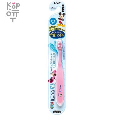 Детская зубная щетка с ГИБКОЙ головкой для самостоятельной чистки зубов (от 3 до 5 лет) 1шт. — Корейские товары для всей семьи(КорОпт)