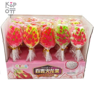 Леденец с фруктовым вкусом MangGuo sweet со вкусом Питахайя — Корейские товары для всей семьи(КорОпт)