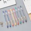 Deli Bright Colors Smooth Writing Gel Ink Pen - Блистерная упаковка с гелевыми ручками, 12 цветов, толщина 0,5мм, купить с доставкой на дом фото 6 — Корейские товары для всей семьи(КорОпт)