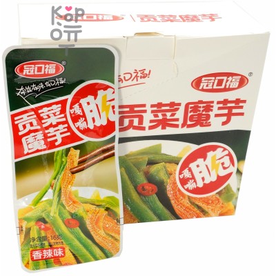 Снек Hunan Food Tribute Konjac - Гунцай конжак, Пряный вкус, 16гр.