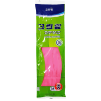 Clean Wrap Rubber Gloves - Перчатки из натурального латекса c внутренним покрытием (розовые).