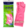 Clean Wrap Rubber Gloves - Перчатки из натурального латекса c внутренним покрытием (розовые)., купить с доставкой на дом фото 1 — Корейские товары для всей семьи(КорОпт)