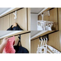 Kokubo Крючок дверной из пластика для одежды с 5 крючками