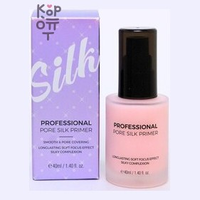 PrettySkin Professlonal Pore Silk Primer - Праймер для макияжа профессиональный эффект шелка, 40 мл
