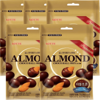 Lotte Premium Almond Choco Ball - Миндаль в молочном шоколаде 70гр.