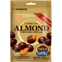 Lotte Premium Almond Choco Ball - Миндаль в молочном шоколаде 70гр.