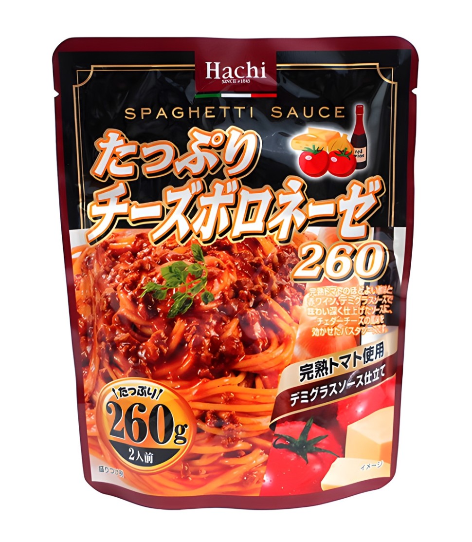 Hachi Соус сырный болоньезе, 260 г, мягкая упаковка