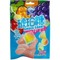 Жевательная конфета Shun Long - янтарные мармеладки со вкусом фруктов