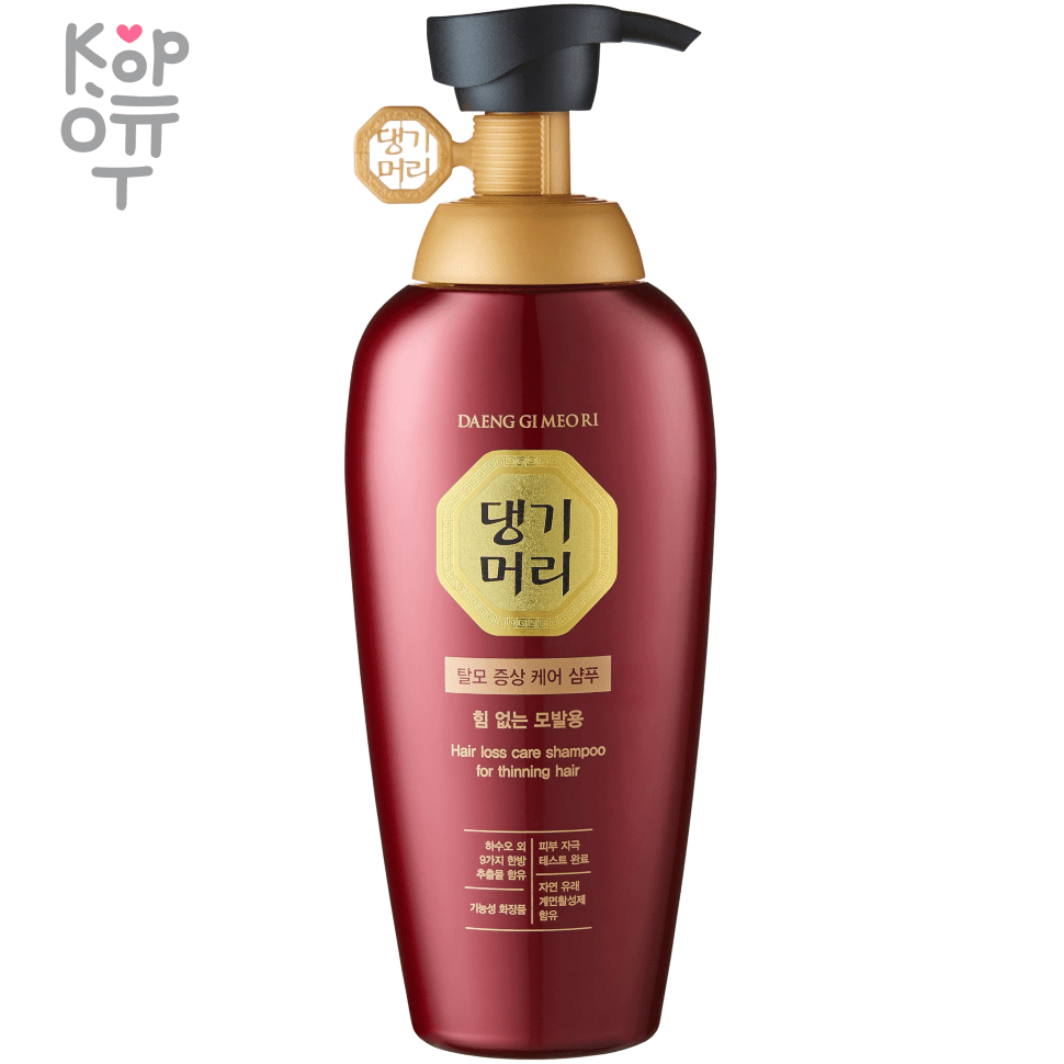 Daeng Gi Meo Ri Hair Loss Care Shampoo For Thinning Hair - Шампунь для ослабленных и тонких волос, с ароматом Граната 400мл., купить с доставкой на дом фото 1 — Корейские товары для всей семьи(КорОпт)