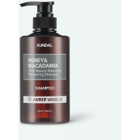 Kundal Honey & Macadamia Hair Treatment Shampoo - Безсульфатный шампунь для волос питание и увлажнение на основе макадамии и меда  500мл. 