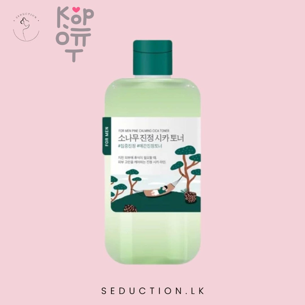 ROUND LAB For Men Pine Calming Cica Toner - Тонер с экстрактами сосны и центеллы для мужчин 200 мл