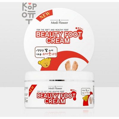 Medi Flower Beauty Foot Cream - Крем для ног с Маслом Ши 150гр.
