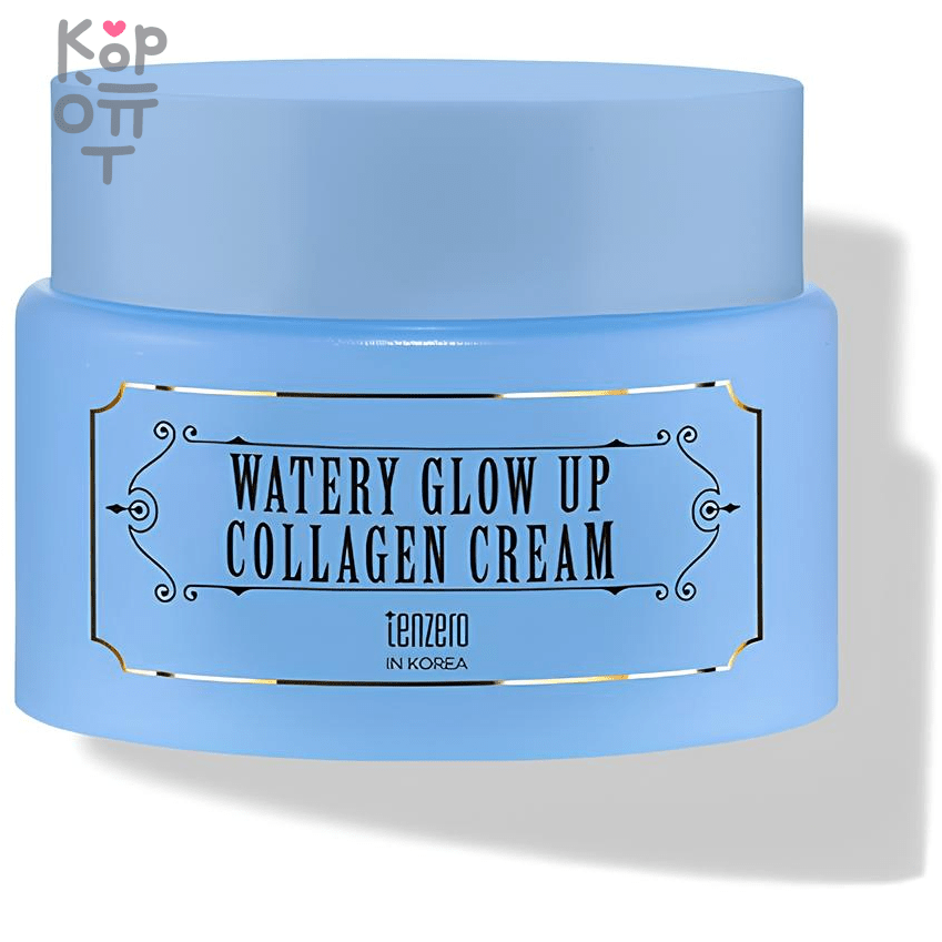 Tenzero Watery Glow Cream - Водянистый крем для лица с Коллагеном 80мл.