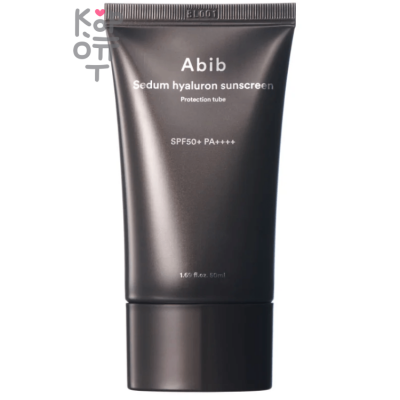 ABIB Sedum Hyaluron Sunscreen Protection Tube - Успокаивающий солнцезащитный крем 50мл.