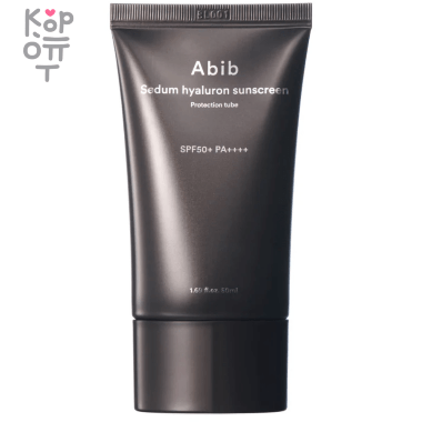ABIB Sedum Hyaluron Sunscreen Protection Tube - Успокаивающий солнцезащитный крем 50мл. — Корейские товары для всей семьи(КорОпт)