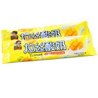 Жевательная конфета тянучка Rui Kang Foods Yogurt со вкусом Йогурта и Манго