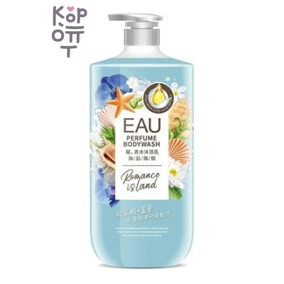EAU Perfume Bodywash Romance Island - Парфюмированный гель для душа 1л.