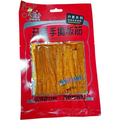Снэк Dafule Foods 72гр., Серия закусок - Пряный и офигенный со вкусом пряных ребрышек, огненный