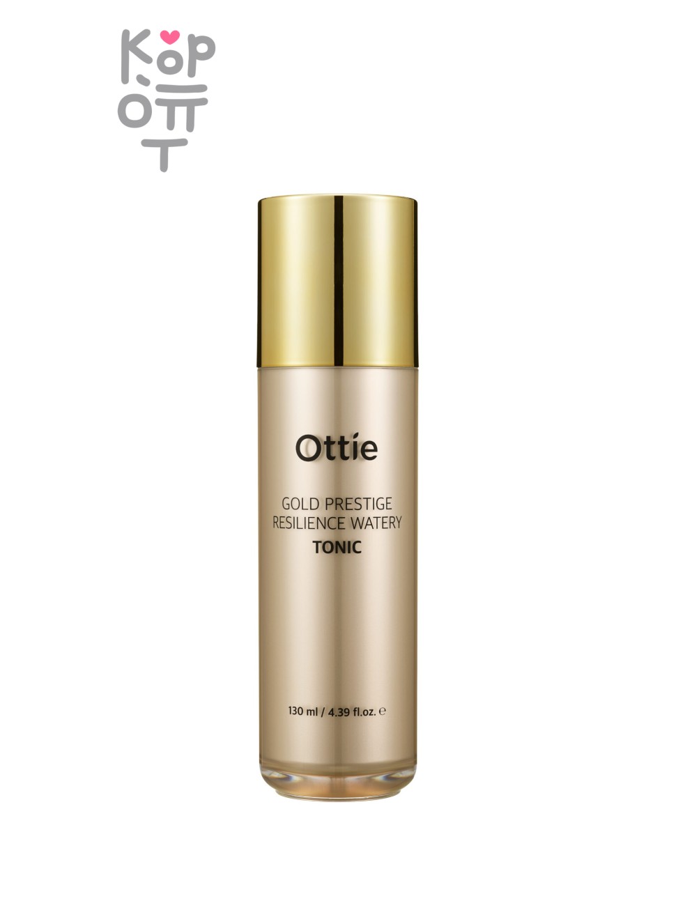 016584 "Ottie" "Gold Prestige Resilience" Увлажняющий тонер для упругости кожи с гиалуроновой кислотой и коэнзимом Q10 130 мл