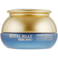 Bergamo Royal Jelly Wrinkle Care Cream - Омолаживающий питательный крем с Маточным Молочком 50гр. 
