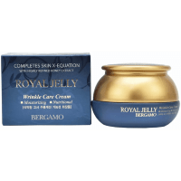 Bergamo Royal Jelly Wrinkle Care Cream - Омолаживающий питательный крем с Маточным Молочком 50гр. 
