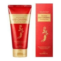 SkinPastel — Premium Foam Cleansing — Red Ginseng / Gold Snail — Пенка для умывания с красным женьшенем / золотом и муцином улитки, 150 мл