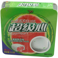 Жевательная резинка Super Heart Crispy Jam Sandwich Gum - Сэндвич с Арбузным джемом