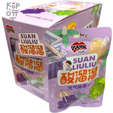 Карамель Suan Liuliu Candy со вкусом тропического Винограда &mdash; Корейские товары для всей семьи(КорОпт)