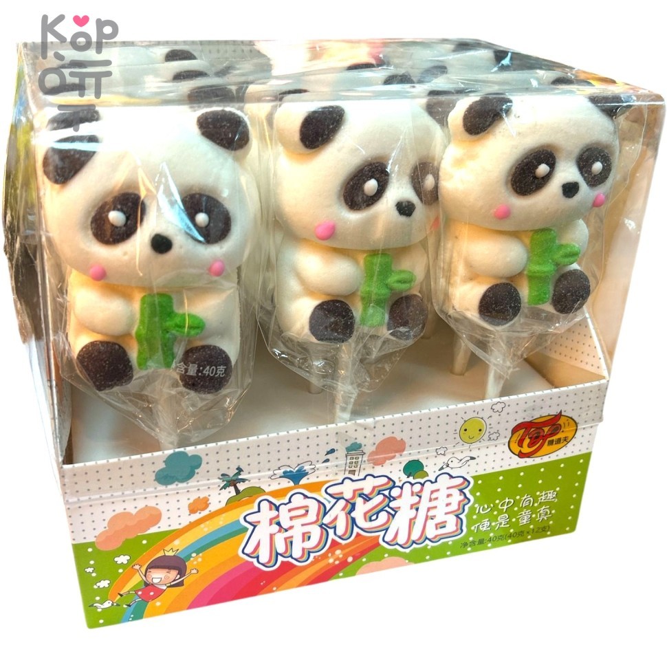 Маршмеллоу Love - Зефир фруктовая панда, купить с доставкой на дом фото 1 &mdash; Корейские товары для всей семьи(КорОпт)