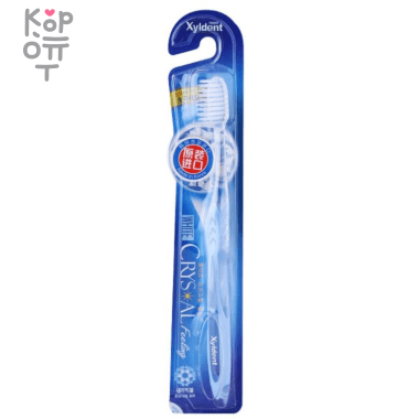 Mukunghwa White Crystal - Зубная щётка со сверхтонкими концами щетинок разной длины с анионами, средней жесткости — Корейские товары для всей семьи(КорОпт)