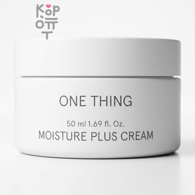 ONE THING Moisture Plus Cream - Крем увлажняющий для лица c Березовым соком 50мл.