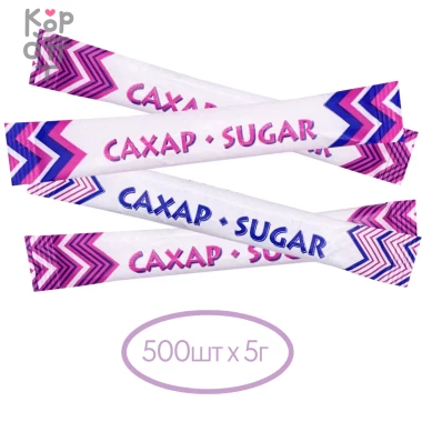 Сахар порционный 500 шт*5г. &mdash; Корейские товары для всей семьи(КорОпт)