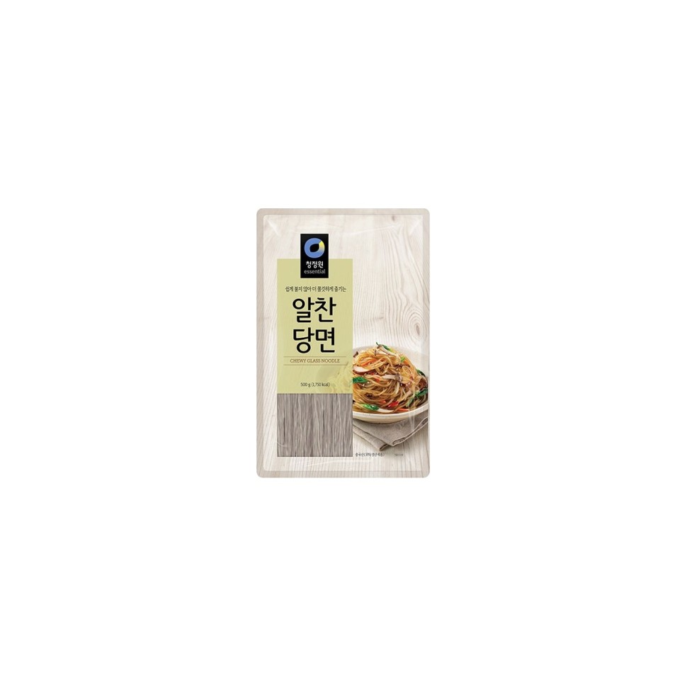 Daesang Chung Jung One Chewy Glass Noodle — Лапша из батата стеклянная, 500 г