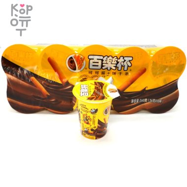 Печенье Biscuits Cookie - Бисквитное печенье с нежным Шоколадным соусом, 26гр. — Корейские товары для всей семьи(КорОпт)