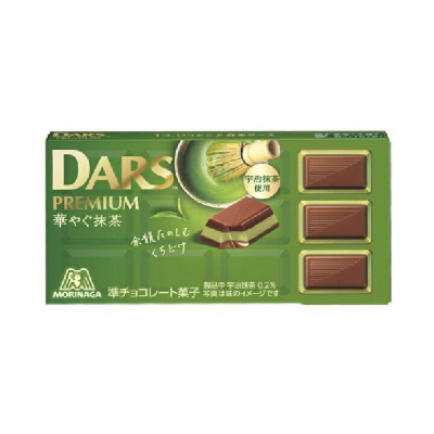 DARS Premium — Шоколад "Матча" Morinaga 46 г