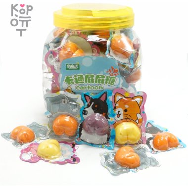 Жевательный мармелад Baisen Cartoon, смешанный фруктовый вкус — Корейские товары для всей семьи(КорОпт)