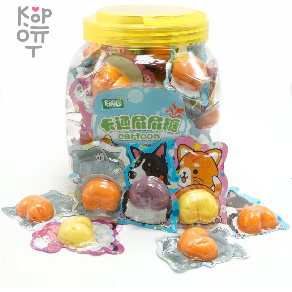 Жевательный мармелад Baisen Cartoon, смешанный фруктовый вкус, купить с доставкой на дом фото 1 — Корейские товары для всей семьи(КорОпт)