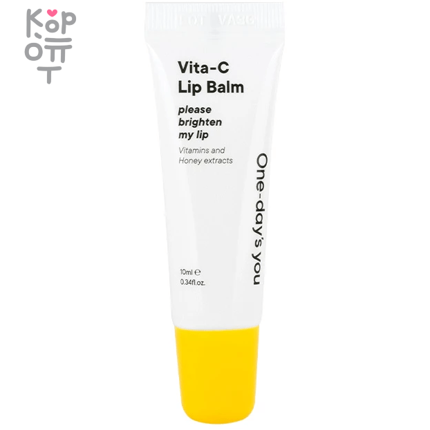 ONE-DAY'S YOU Vita-C Lip Balm - Питательный витаминный бальзам для губ с экстрактом Мёда 10мл.  фото 1 &mdash; Корейские товары для всей семьи(КорОпт)