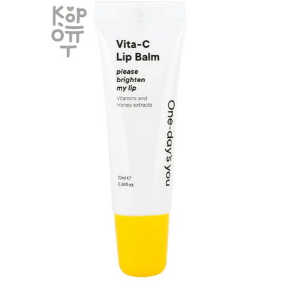 ONE-DAY'S YOU Vita-C Lip Balm - Питательный витаминный бальзам для губ с экстрактом мёда 10 мл