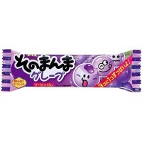 Coris Manma Grape Fusen Gum - Жевательная резинка со вкусом винограда, шары(1 из 3-х - кислый) 14,4гр.