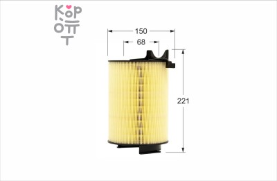 LIVCAR AIR FILTER LCV000/14130A / Воздушный фильтр