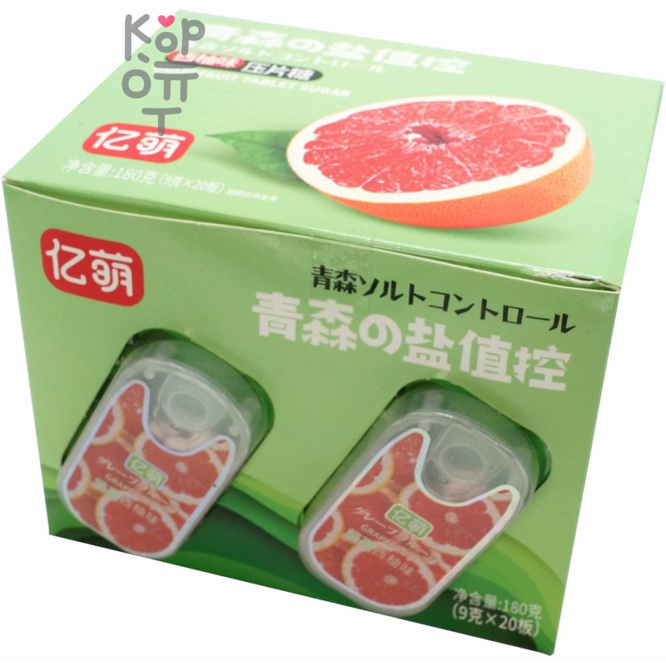 Драже Aomori с морской солью и вкусом Грейпфрута