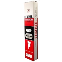 Feather Hi-Stainless Сменные двухсторонние лезвия 5 шт (20 шт/1 блок)