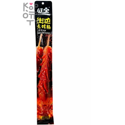 Снек WangBao Food - Гигантские Вегетарианские колбаски, острый вкус, 40гр.