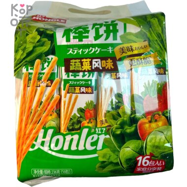 Honler - Печенье со вкусом овощей, 236гр. &mdash; Корейские товары для всей семьи(КорОпт)