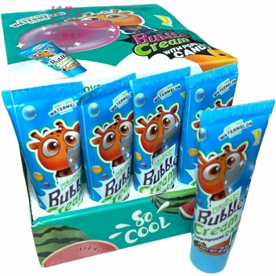 Жевательная резинка Bubble Cream - Жирафик, со вкусом Арбуза